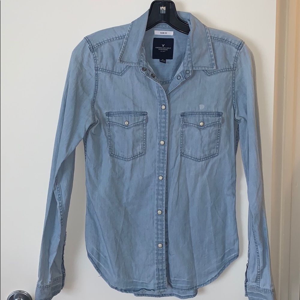 American Eagle Button Down - image 1